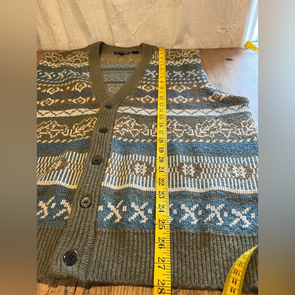 📍 Vintage Grandpa Sweater Vest – Folio Collection – Size L - Picture 5 of 8